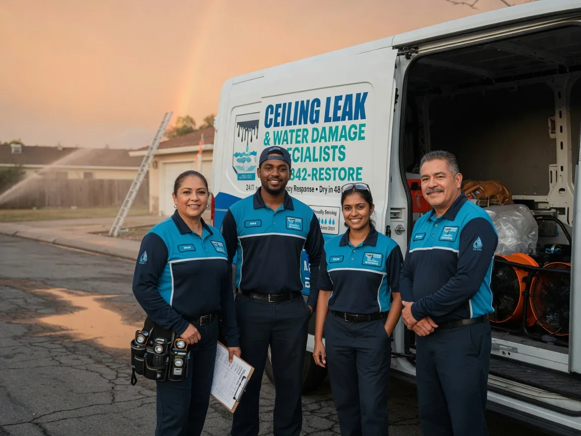 Ceiling Leak Cleanup company in Laona, WI