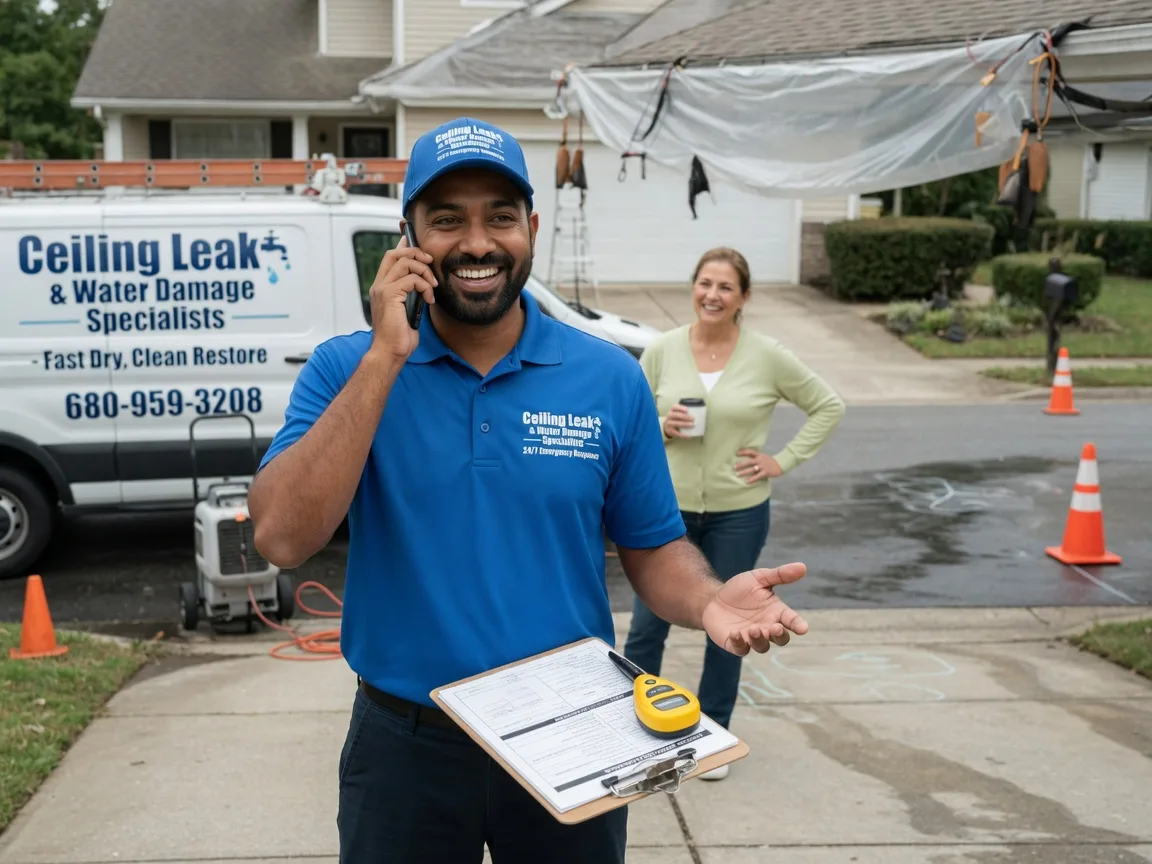 Ceiling Leak Cleanup Laona, WI FAQs